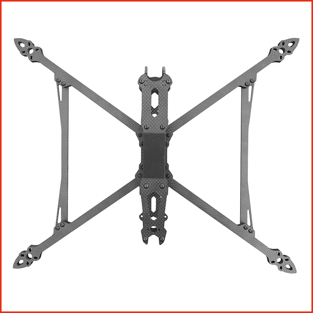 MARK V2 8/9/10 inci 3K Serat K - Drone Kit Racing ulasan dan harga