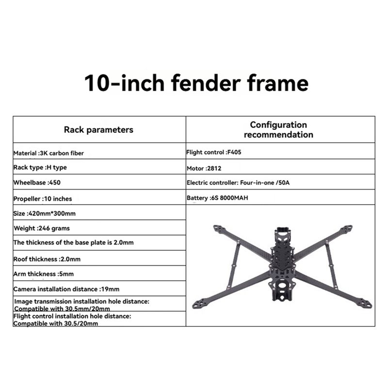 Rangka Drone Balap FPV Jarak J - Drone Kit Racing ulasan dan harga