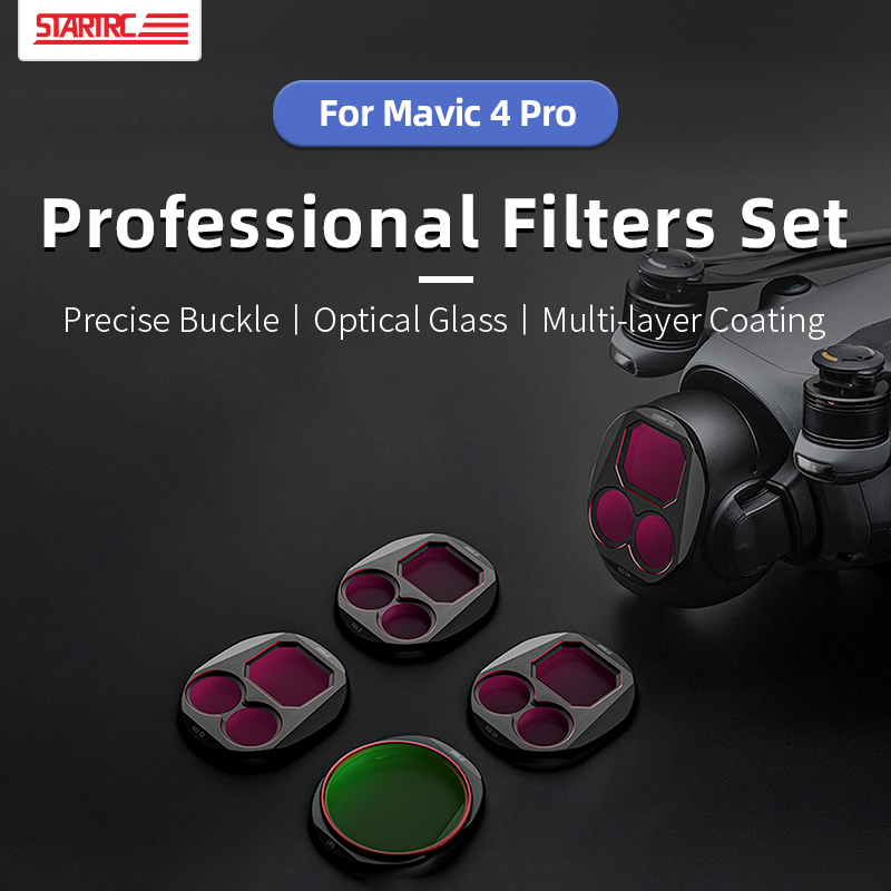 Set Filter STARTRC CPL/ND8/32/ - Dji Drone Mini 4 Pro ulasan dan harga