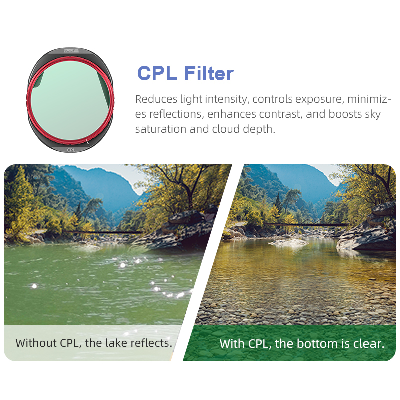 Set Filter STARTRC CPL/ND8/32/ - Dji Drone Mini 4 Pro ulasan dan harga